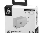 Pro Bass Rapid Charge Series 20W Single Type-C Wall Charger