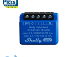 Shelly Smart Mini Wi-Fi Relay, 1 Channel, 8A