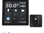 Shelly Wall Display (Black) + Blu H&T (Black) (Bundle)