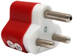 Red Power Surge Protector Plug- Dedicated
