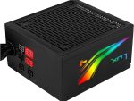 AeroCool LUX Bronze 550W  PSU - ATX 24 PIN; 1x 4+4PIN CPU; 4x SATA; 2xPATA; 1x PCIe 6+2PIN.