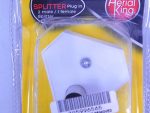 Aerial King Splitter Plug In 2-Way F-M-M Blister