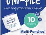 Marlin A4 File Pockets Sleeves 10&apos;s