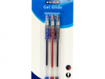 Marlin Gel Glide Gel Ink Pens Assorted Colours: