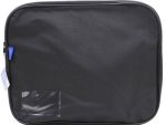Marlin Canvas Book Bag Black - Safe And Secure Zip Closure