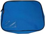 Marlin Canvas Book Bag Royal Blue - Safe And Secure Zip