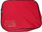 Marlin Canvas Book Bag Red - Safe And Secure Zip Closure