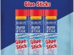 Marlin Non Toxic Glue Stick Value Pack