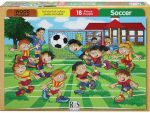 RGS 18pc Soccer Wooden Puzzle