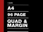 Freedom A4 Counter Book 1 Quire 96 Pages Quad And Margin