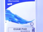 Marlin A4 Exam Pad Punched 100 page 5 pack