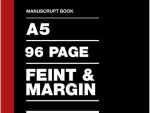 Freedom A5 96 Pages Manuscript Book Feint And Margin 5 Pack