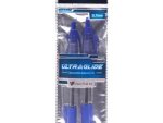 Marlin Ultraglide Retractable Ballpoint Pen Blue 2 Pack