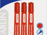 Marlin Dense Permanent Markers 10&apos;s Red
