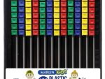 Marlin Plastic Abacus 120 Beads Flatboard
