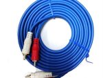 Geeko 5m 2 X Cinch RCA Male Audio Cable