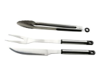 Alva 3piece Stainless Steel BBQ Tool Set