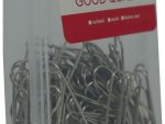 DLOffice Silver 28mm Paper Clips Plastic Tub of 100 Pieces