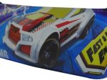 Brainware PU Leather 1 Pocket 20cm Pencil Bag  – Mustang Racing Printed Artwork