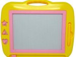 Brainware Magnetic Drawing and Writing Board Yellow