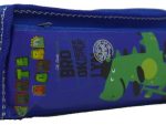 Brainware Fabric 2 Pocket 20cm Pencil Bag With Combination