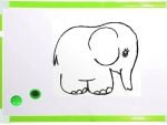 Brainware A4 Magnetic Whiteboard Green