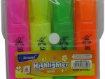 Brainware Bertand Pastel Highlighters Pack of 4