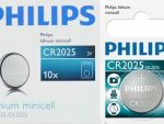 Philips Minicells Battery CR2025 Lithium Sold as Box of 10