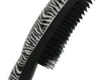 Prescott Finishing Hairbrush Zebra Strip Colour