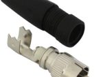Securnix RCA male solderless connector with boot 10PKT