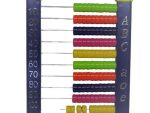 Brainware Bear Blue Plastic Abacus 100 Beads Flatboard