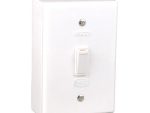 Lesco LSS Range 1 Lever 1 Way Switch Shrink Wrapped Surface Box