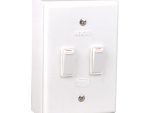 Lesco LSS Range 2 Lever 2x1 Way Switch Shrink Wrapped
