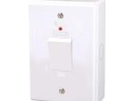 Lesco 2 Pole Surface Isolator Switch Vertical with LED