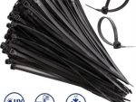 Noble Nylon Cable Ties 4.8 x 200mm Pack of 100 Black