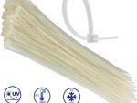Noble Nylon Cable Ties 4.8 x 300mm Pack of 100 White