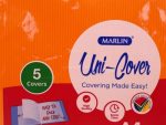 Marlin Kids Precut A4 Orange Kraft Paper Book cover 5 pack