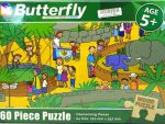Butterfly 60Pc At The Zoo Wooden Puzzle