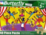 Butterfly 60Pc At The Circus Wooden Puzzle
