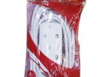 Noble Safy 5m Multi Plug Coupler Extension Cord Lead With  Dual 3 Pin Sockets-16A Rated Plugs 250V