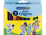 Marlin Kids Jumbo Wax Crayons 14mm