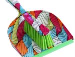 Totally Dust Pan Broom Set Rainbow Design Retail Box Out of