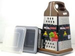 Totally 4 Sided Grater with Storage Container