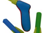 Tevo Pop Shotz Toy Foam Rocket Dart Gun