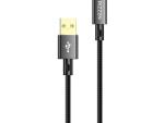 Rizzen 60Watt/3A 1.5M Type A-C Fast Charging Braided Cable with Alumin