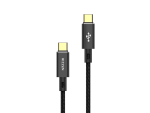 Rizzen 100Watt/3A 1.5M Type C-C Fast Charging Braided Cable with Alumi