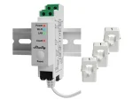 Shelly Pro 3EM (3-Phase Electricity Monitor) Relay With Three 120A Cla