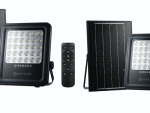 2 x SWITCHED  100W Solar Floodlight with Remote
