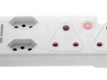 Ellies  4 Way Medium Surge adaptor with type C + USB