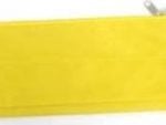 Marlin Polyester Fabric 1 Pocket 30cm Pencil Bag Yellow
